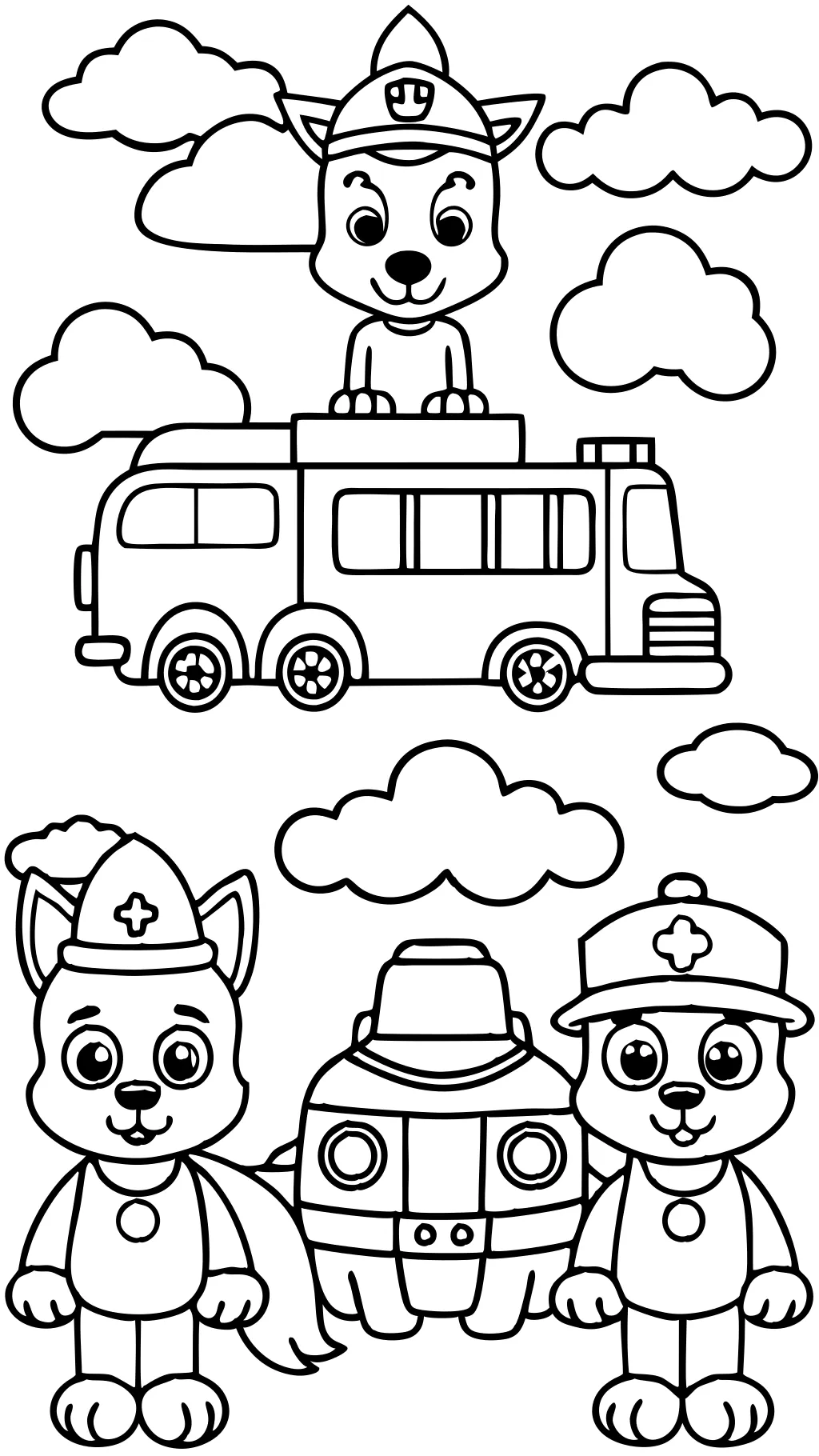 paw patrol coloring pages printable